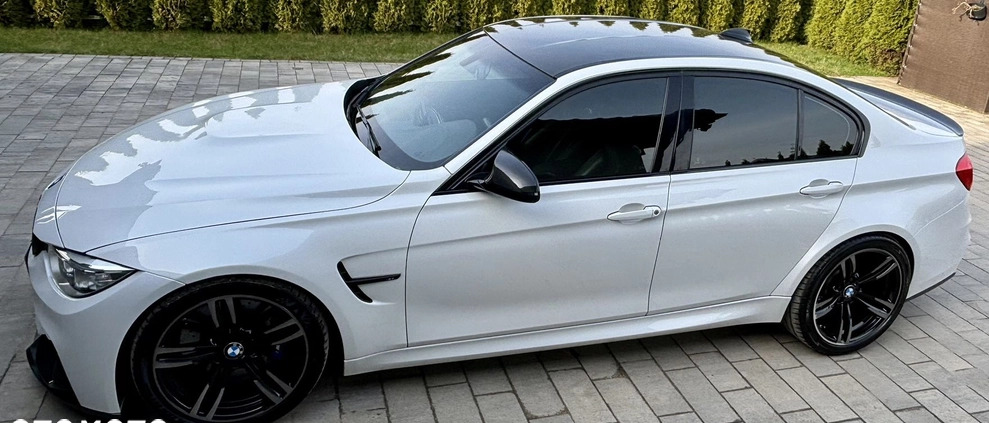 BMW M3 cena 169000 przebieg: 64500, rok produkcji 2016 z Chmielnik małe 781